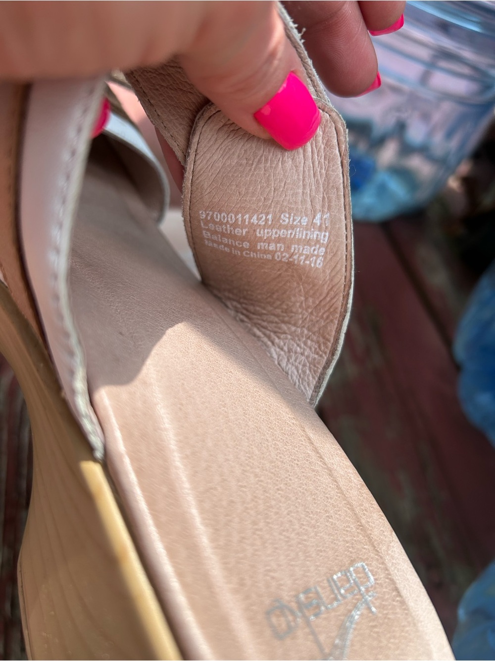 Dansko Tan & Brown Leather Slide Mules with Buckles - Picture 9 of 9